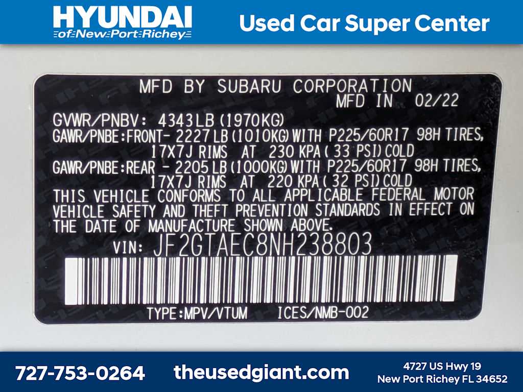 Thumbnail: 2022 Subaru Crosstrek - 36