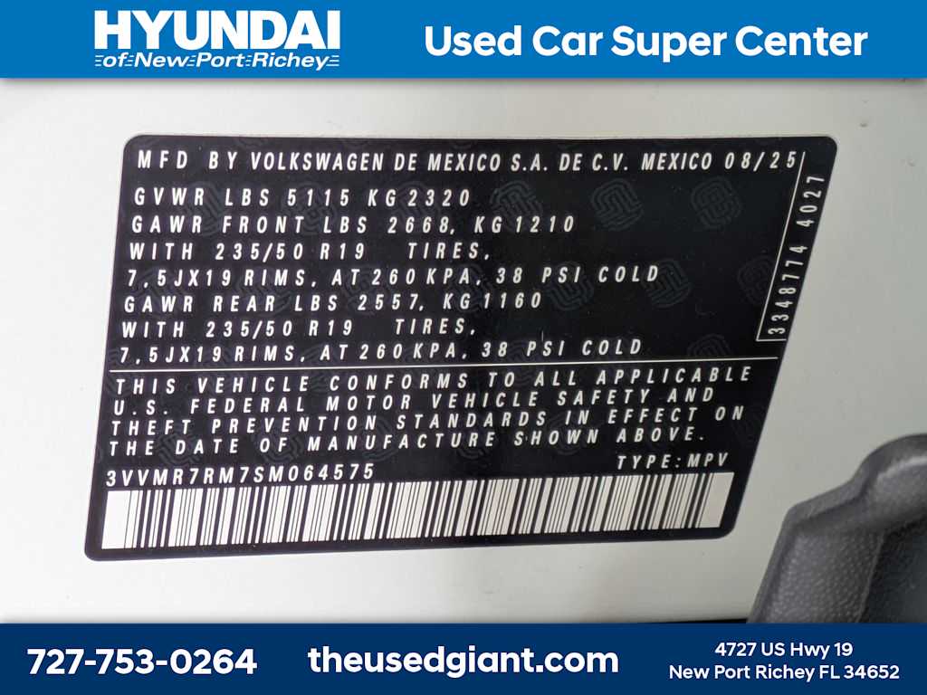 Thumbnail: 2025 Volkswagen Tiguan - 44