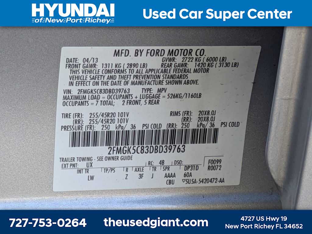 Thumbnail: 2013 Ford Flex - 41