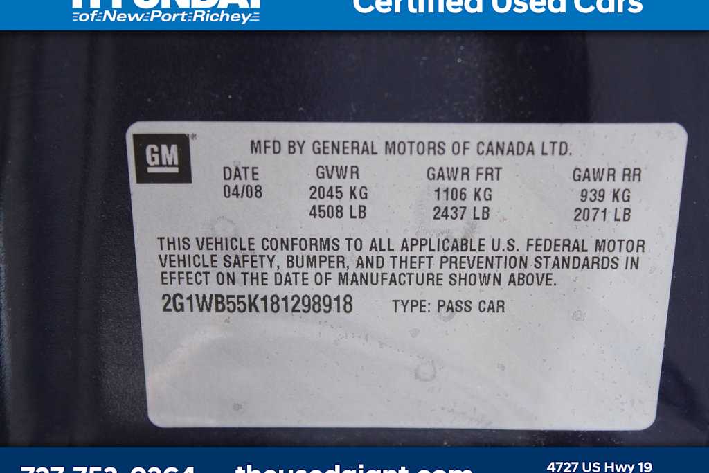 Thumbnail: 2008 Chevrolet Impala - 6