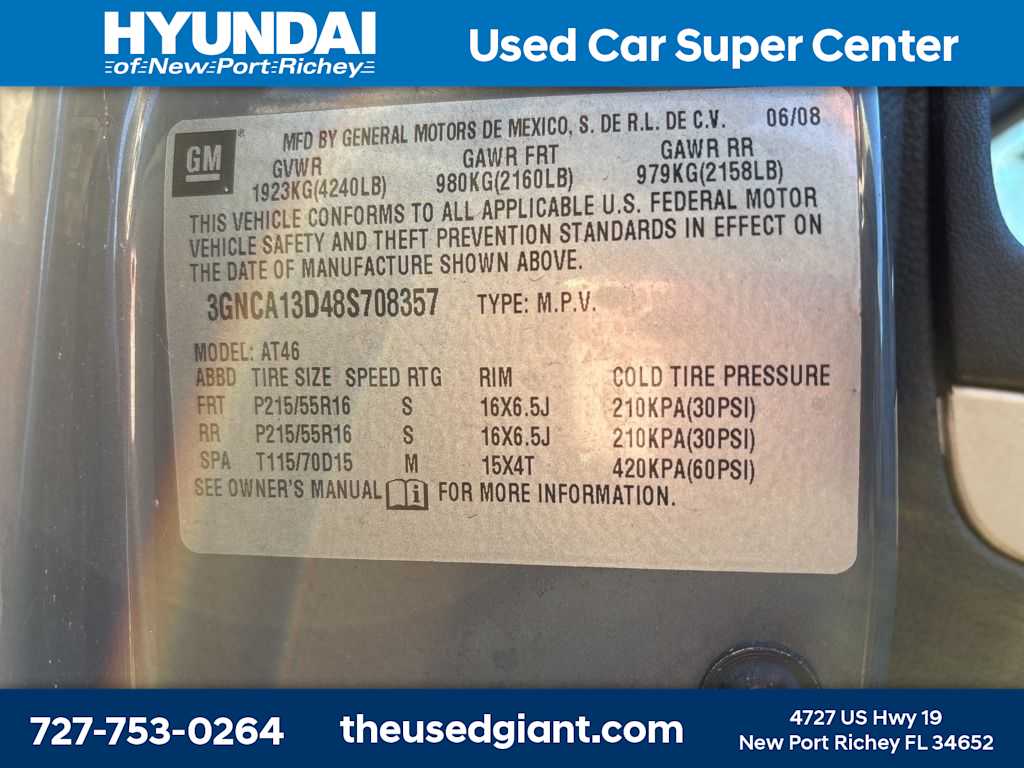 Thumbnail: 2008 Chevrolet HHR - 7