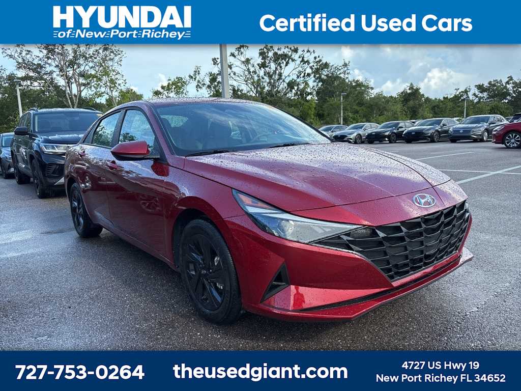 2023 Hyundai Elantra Blue 4