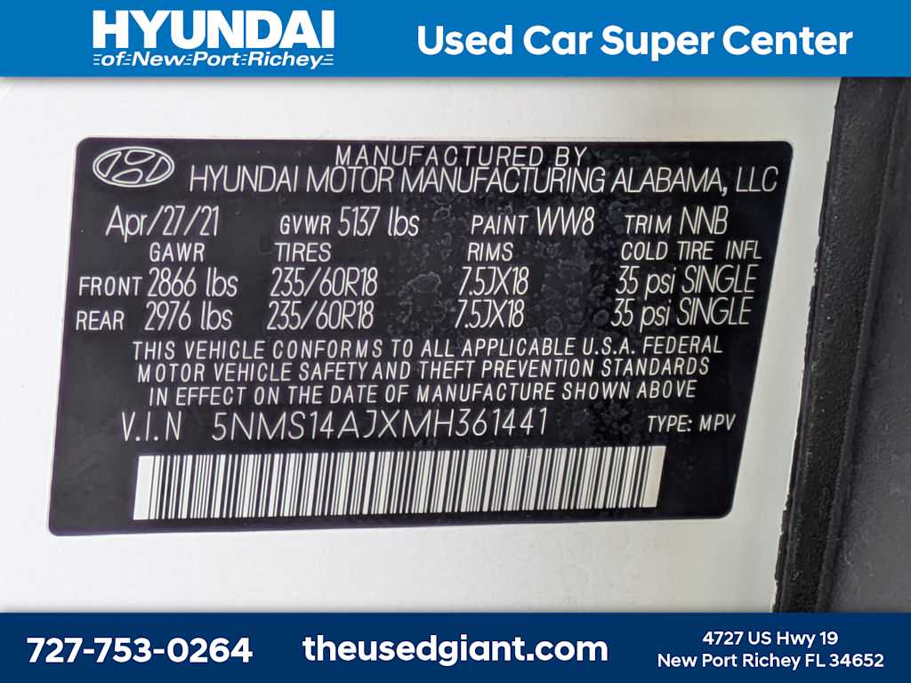 Thumbnail: 2021 Hyundai Santa Fe - 35