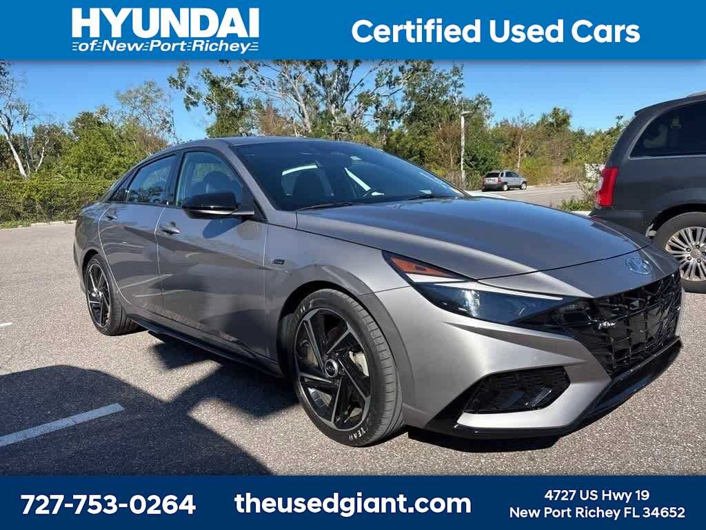 Certified 2022 Hyundai Elantra N Line Sedan