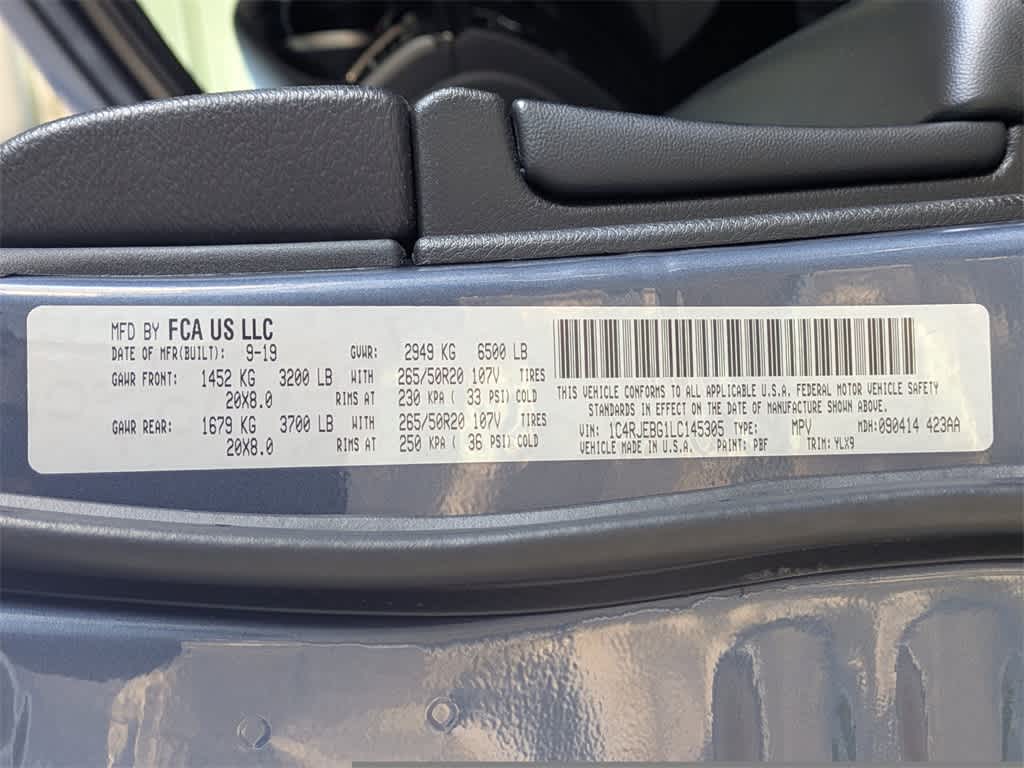 Thumbnail: 2020 Jeep Grand Cherokee - 38