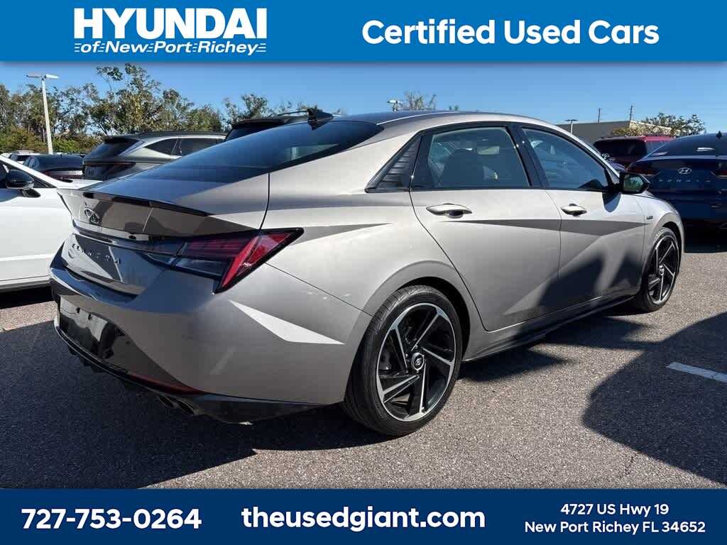 Certified 2022 Hyundai Elantra N Line Sedan