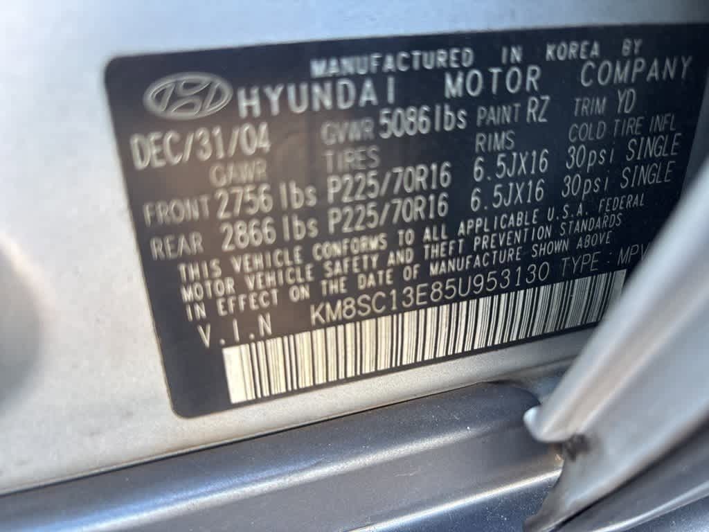 Thumbnail: 2005 Hyundai Santa Fe - 13