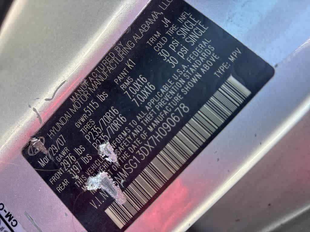 Thumbnail: 2007 Hyundai Santa Fe - 11