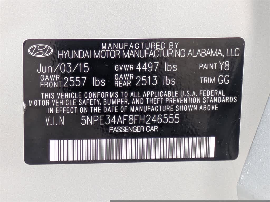 Thumbnail: 2015 Hyundai Sonata - 39