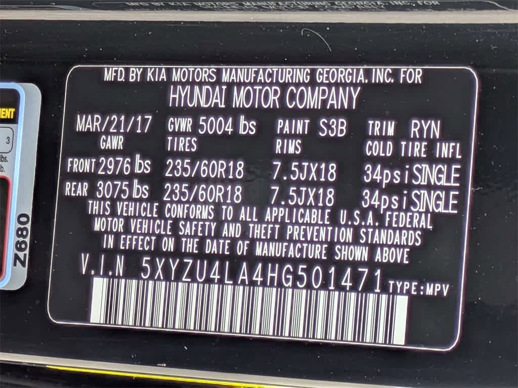 Thumbnail: 2017 Hyundai Santa Fe - 38