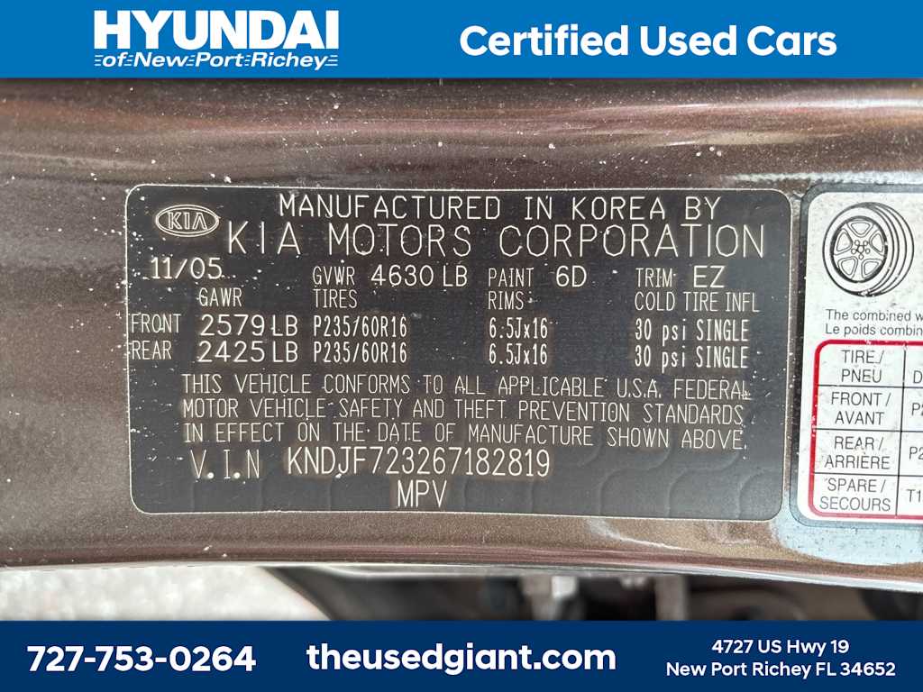 Thumbnail: 2006 Kia Sportage - 13
