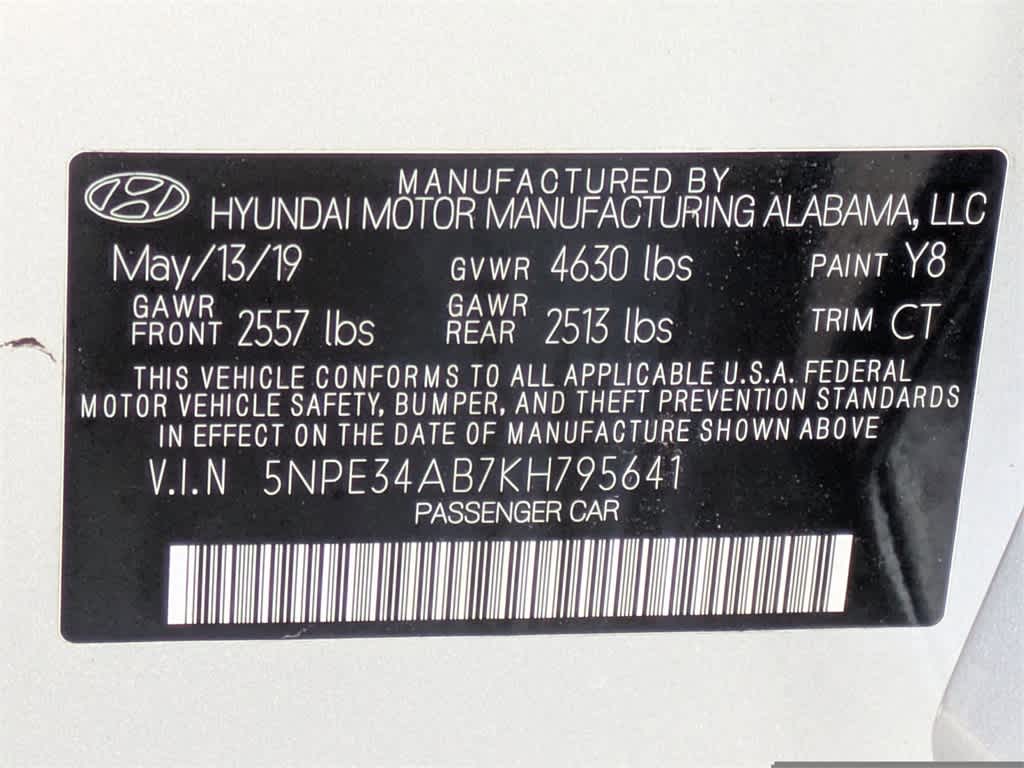 Thumbnail: 2019 Hyundai Sonata - 39