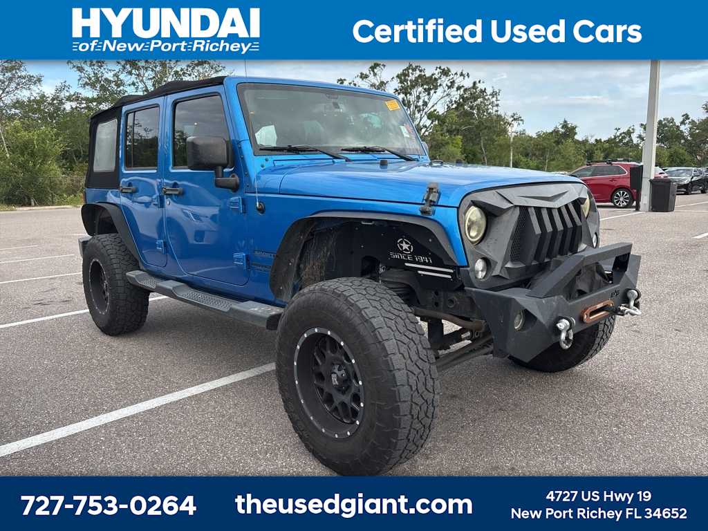 2015 Jeep Wrangler Unlimited Sport 4