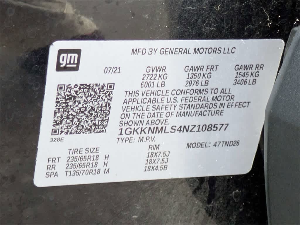 Thumbnail: 2022 GMC Acadia - 46