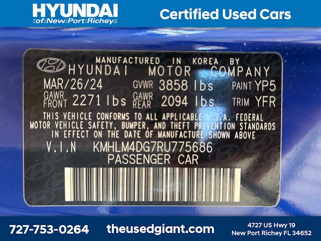 2024 Hyundai Elantra SEL 37