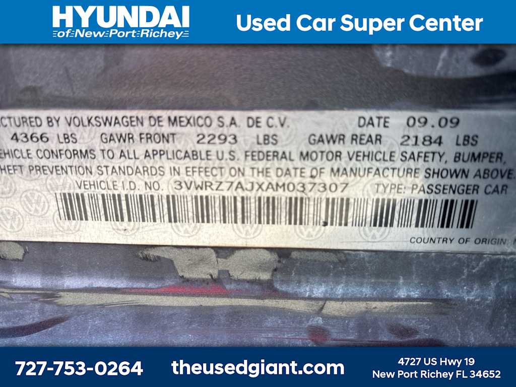 Thumbnail: 2010 Volkswagen Jetta - 9