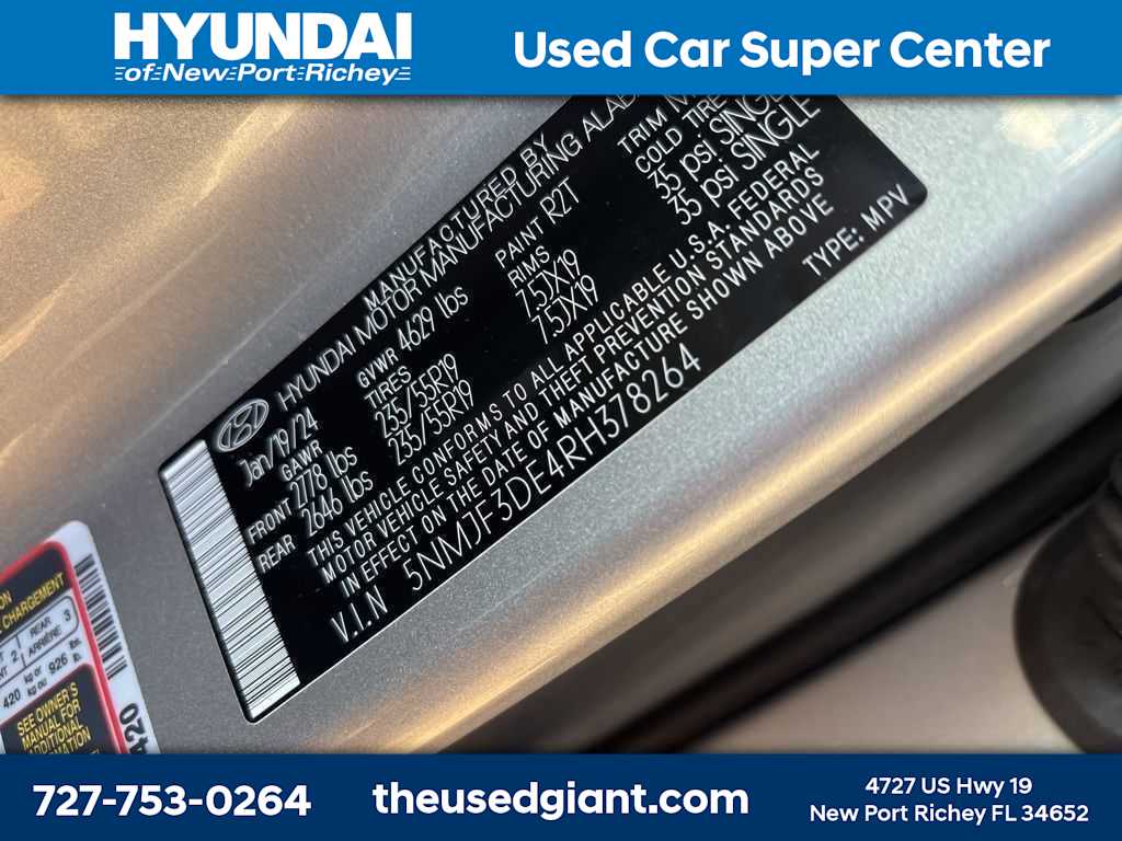 Thumbnail: 2024 Hyundai Tucson - 13