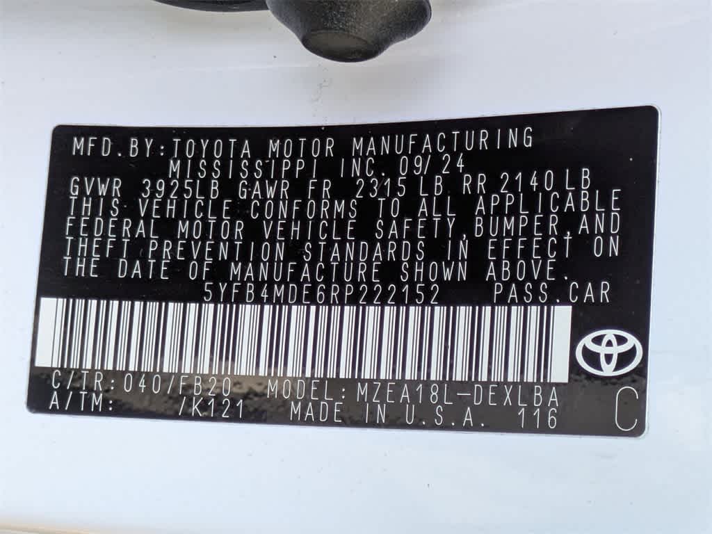 Thumbnail: 2024 Toyota Corolla - 33