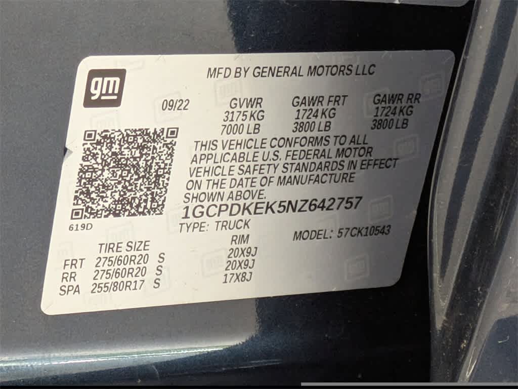 Thumbnail: 2022 Chevrolet Silverado 1500 - 37