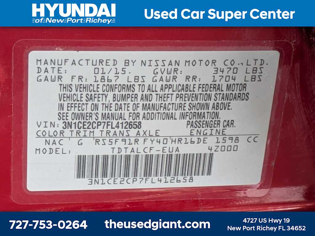 Thumbnail: 2015 Nissan Versa Note - 28