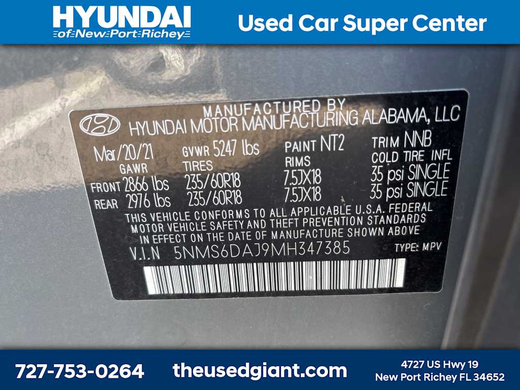 Thumbnail: 2021 Hyundai Santa Fe - 13