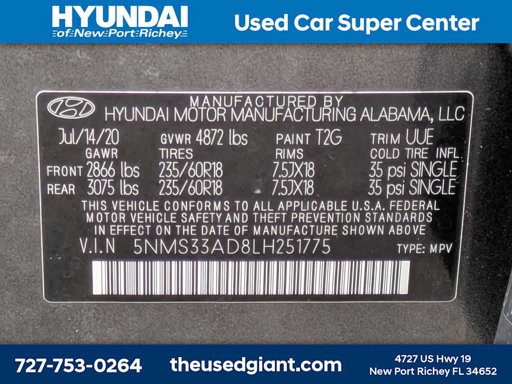 Thumbnail: 2020 Hyundai Santa Fe - 40