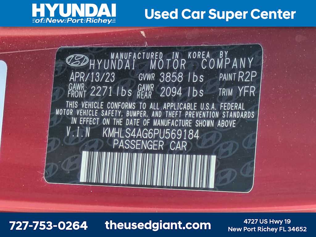 Thumbnail: 2023 Hyundai Elantra - 34