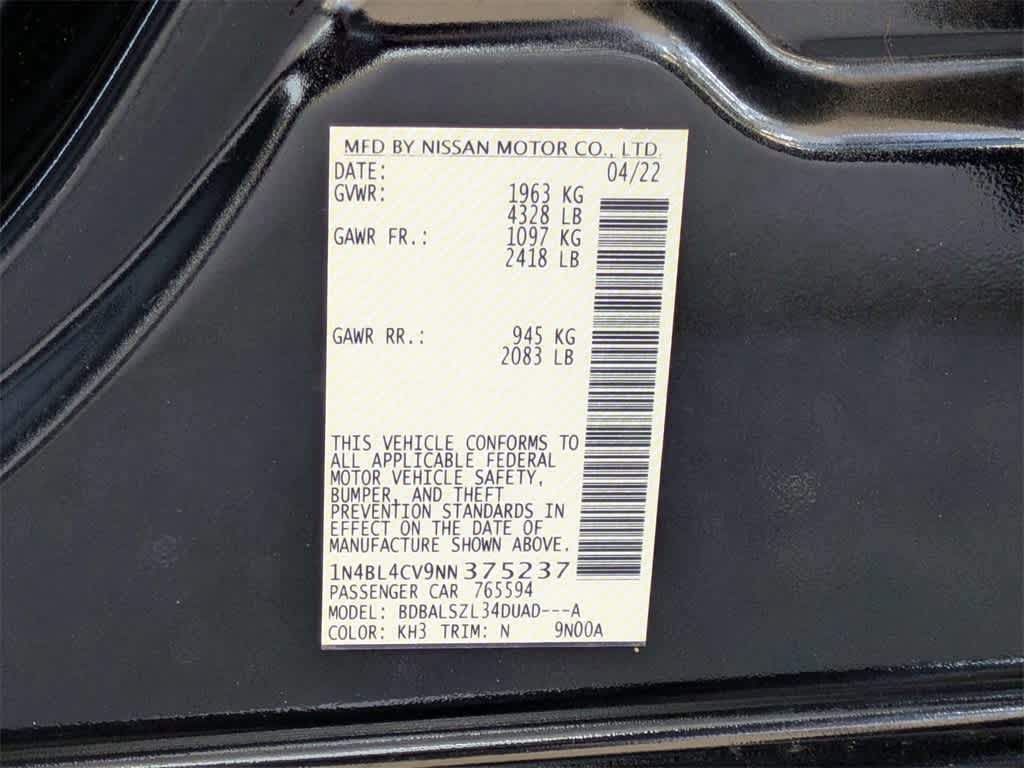 Thumbnail: 2022 Nissan Altima - 34