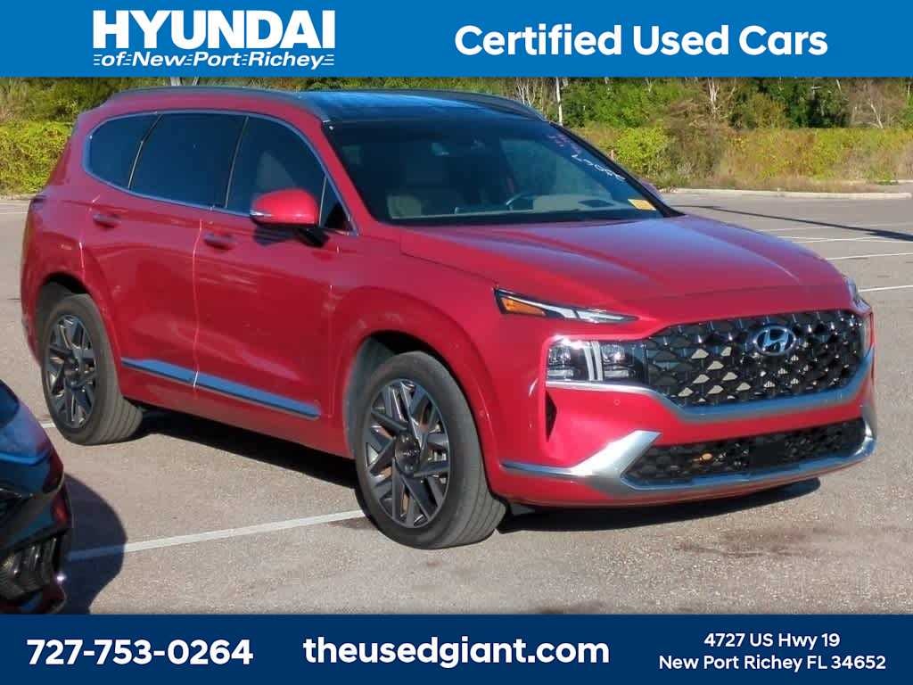 Certified 2022 Hyundai Santa Fe Calligraphy SUV