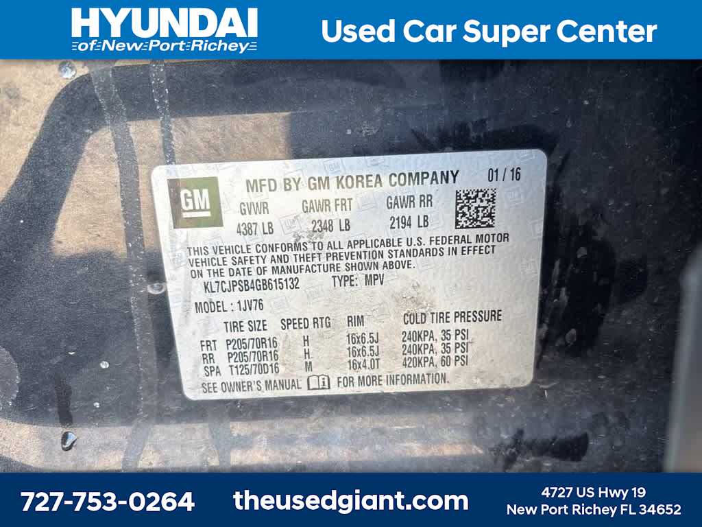 Thumbnail: 2016 Chevrolet Trax - 13