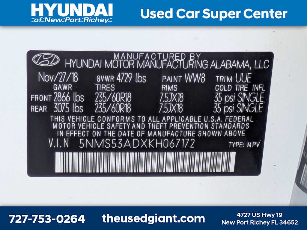 Thumbnail: 2019 Hyundai Santa Fe - 43