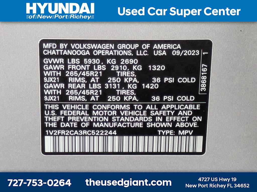 Thumbnail: 2024 Volkswagen Atlas - 46