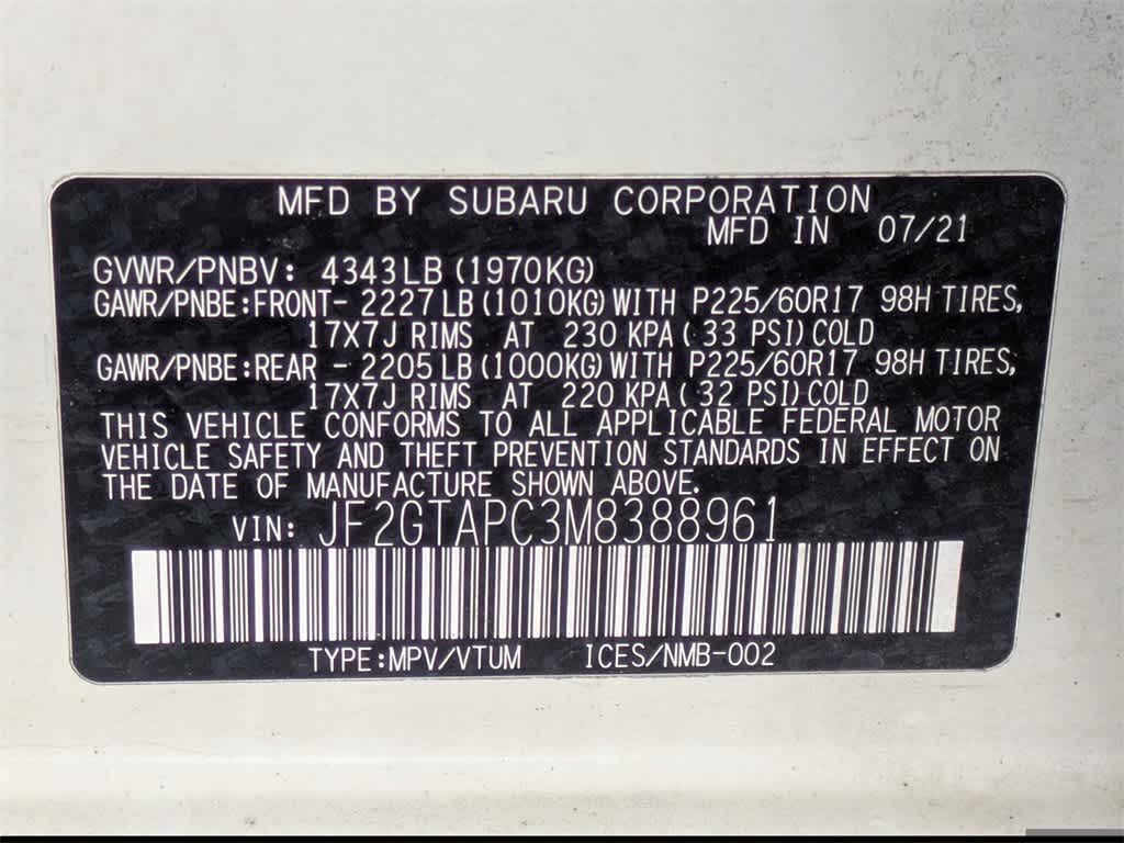 Thumbnail: 2021 Subaru Crosstrek - 33