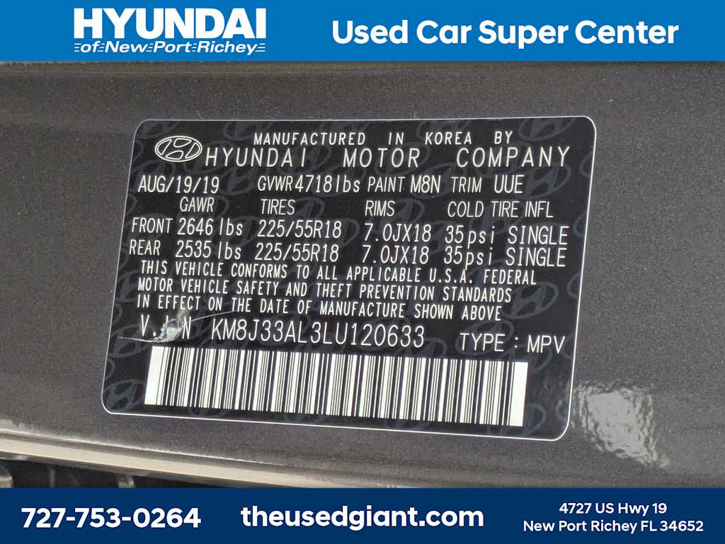 Thumbnail: 2020 Hyundai Tucson - 34