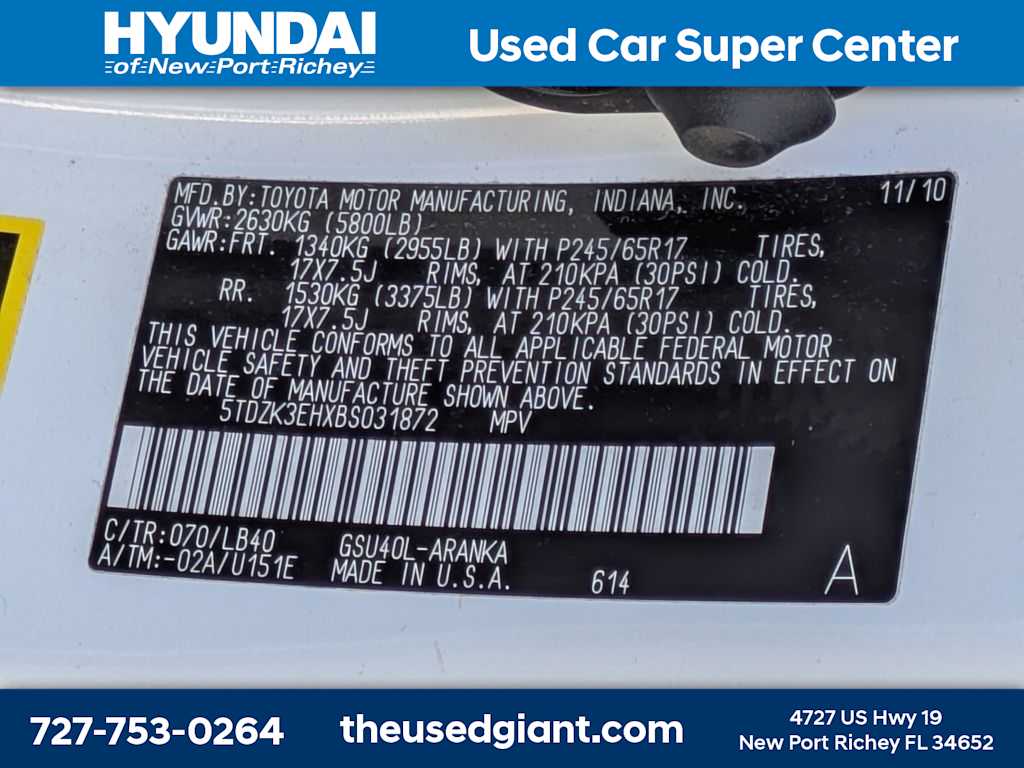 Thumbnail: 2011 Toyota Highlander - 41