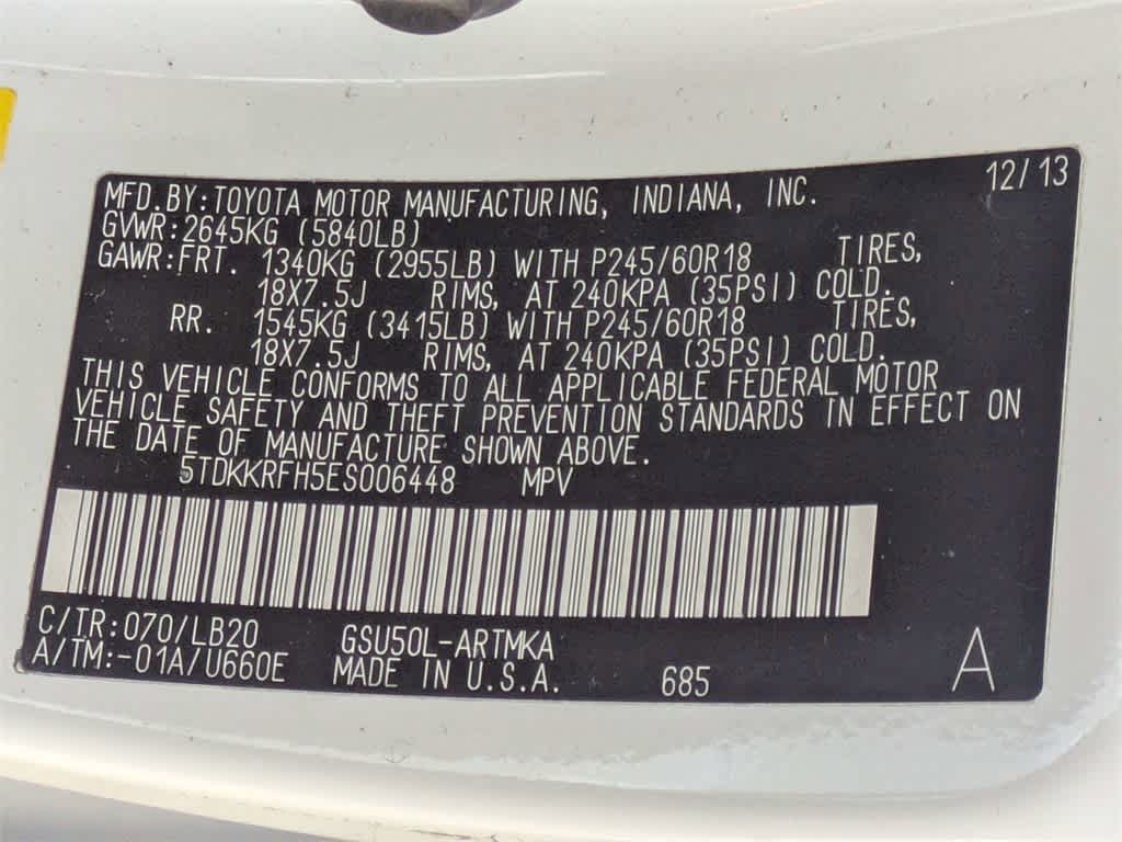 Thumbnail: 2014 Toyota Highlander - 43