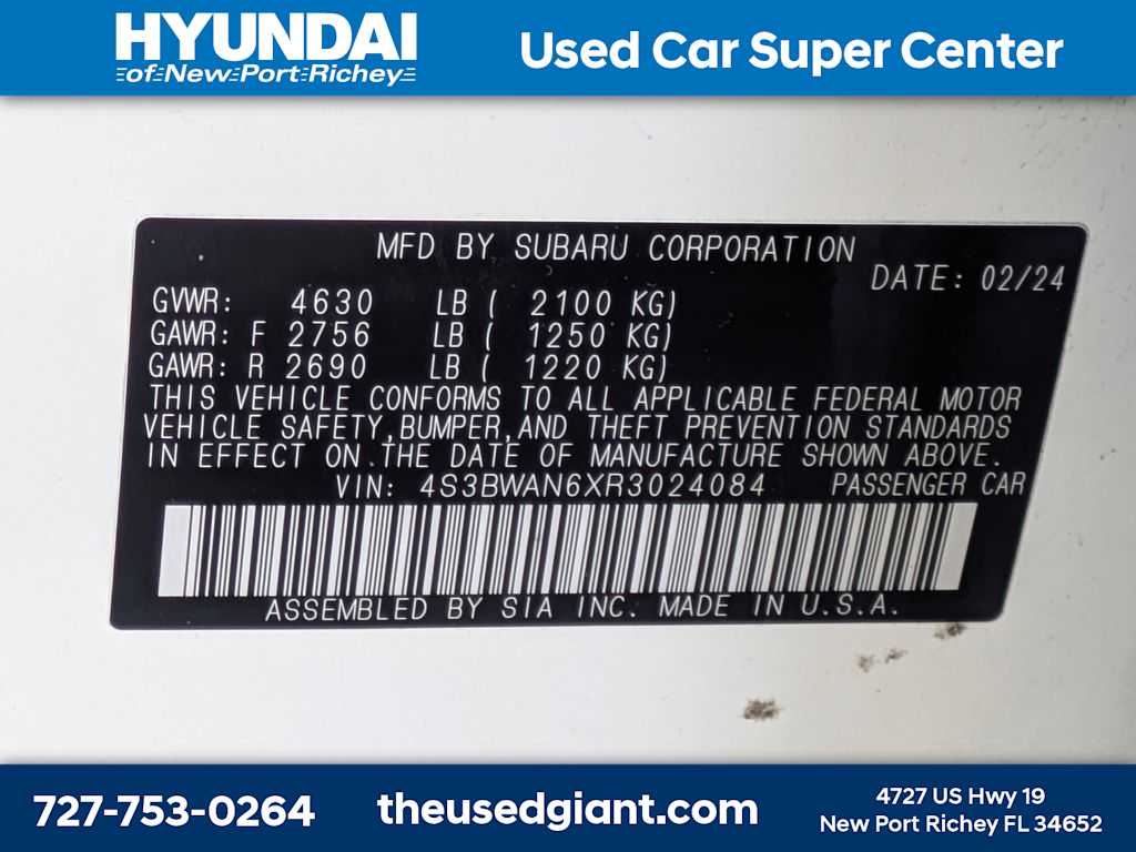 Thumbnail: 2024 Subaru Legacy - 42