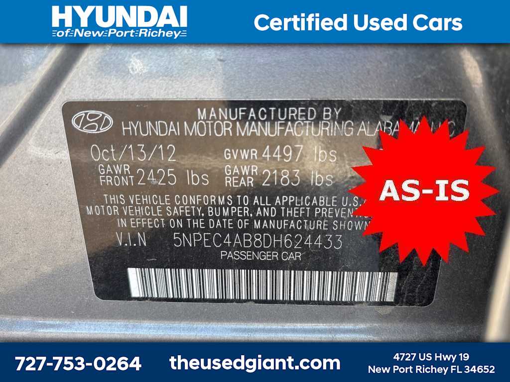 Thumbnail: 2013 Hyundai Sonata - 14
