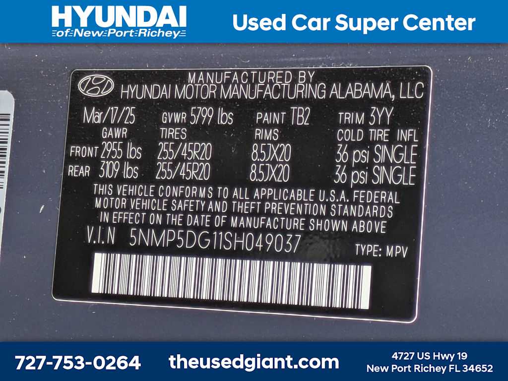 Thumbnail: 2025 Hyundai Santa Fe - 51