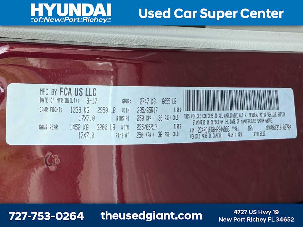 Thumbnail: 2017 Chrysler Pacifica - 47