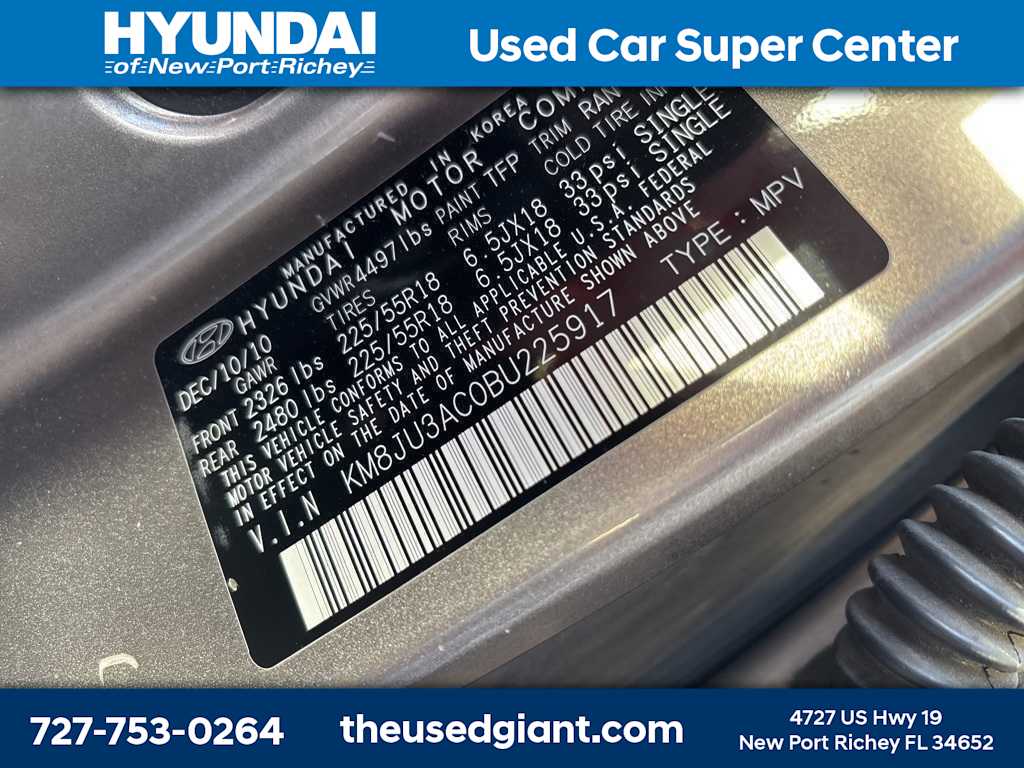 Thumbnail: 2011 Hyundai Tucson - 13