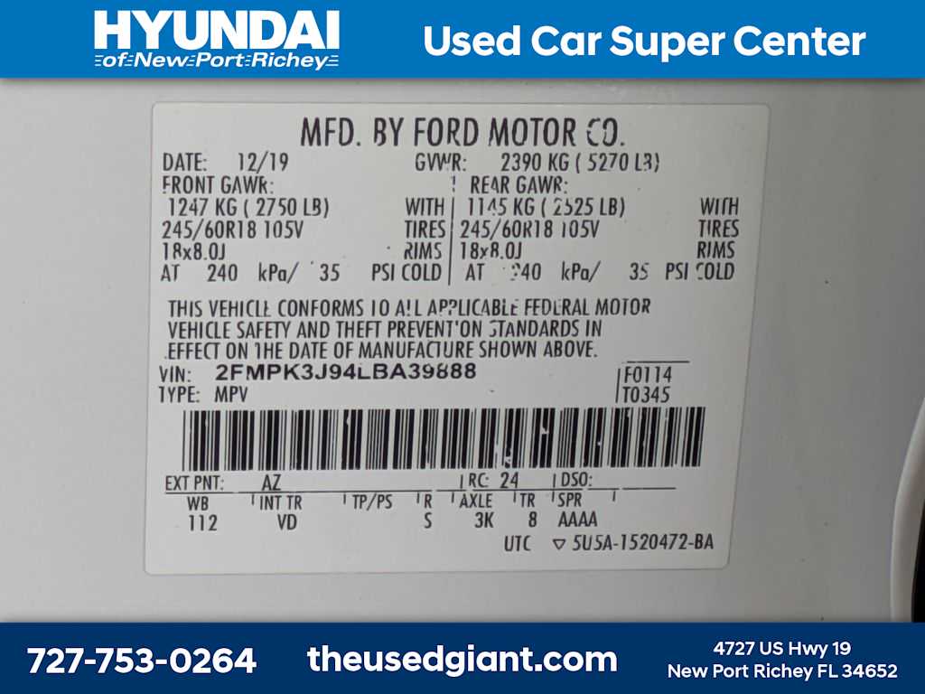 Thumbnail: 2020 Ford Edge - 40