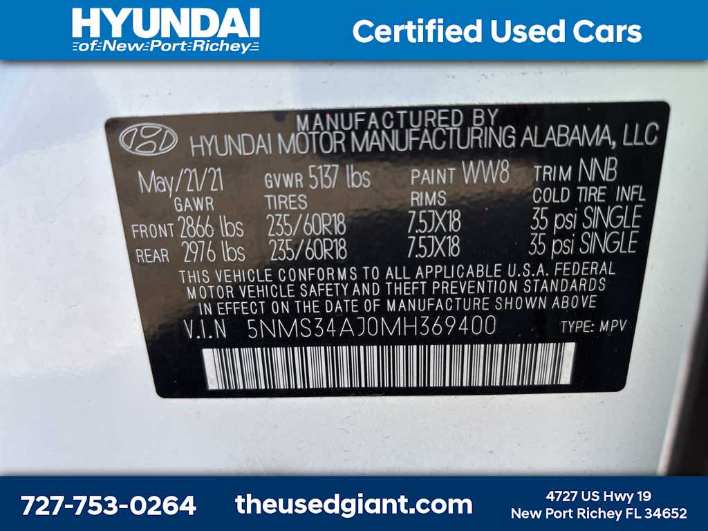 Thumbnail: 2021 Hyundai Santa Fe - 13