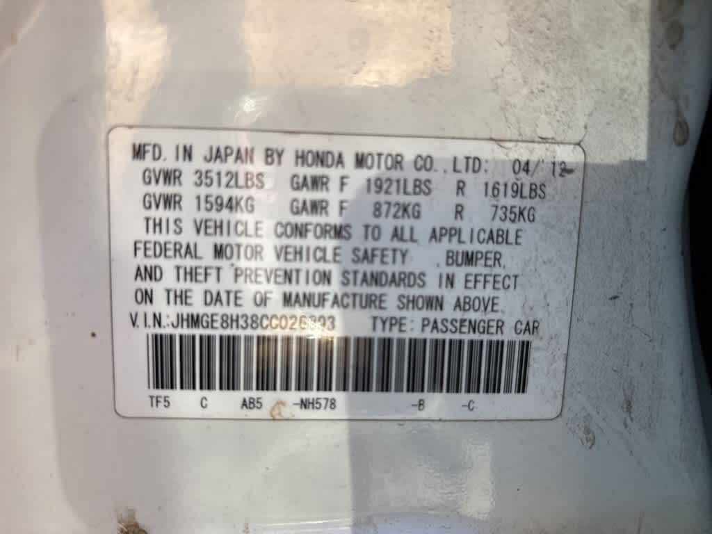 Thumbnail: 2012 Honda Fit - 12