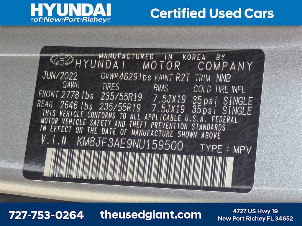 Thumbnail: 2022 Hyundai Tucson - 38