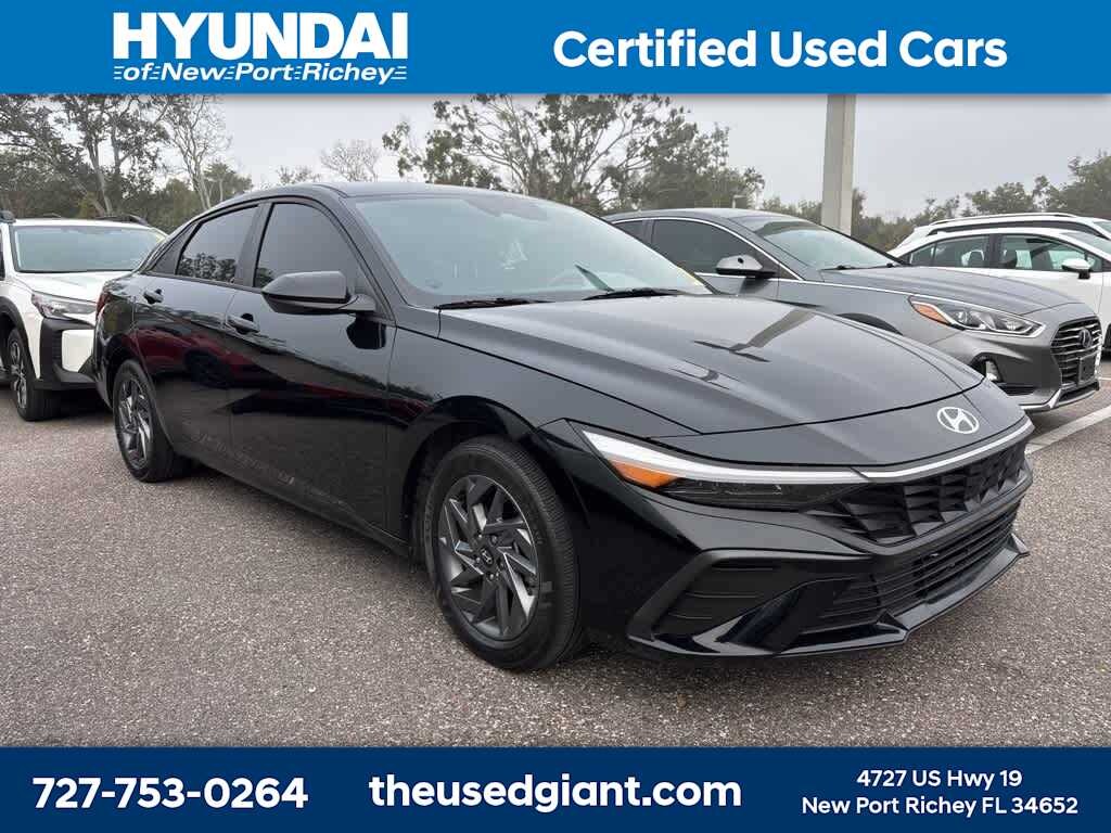 Certified 2024 Hyundai Elantra SEL Sedan