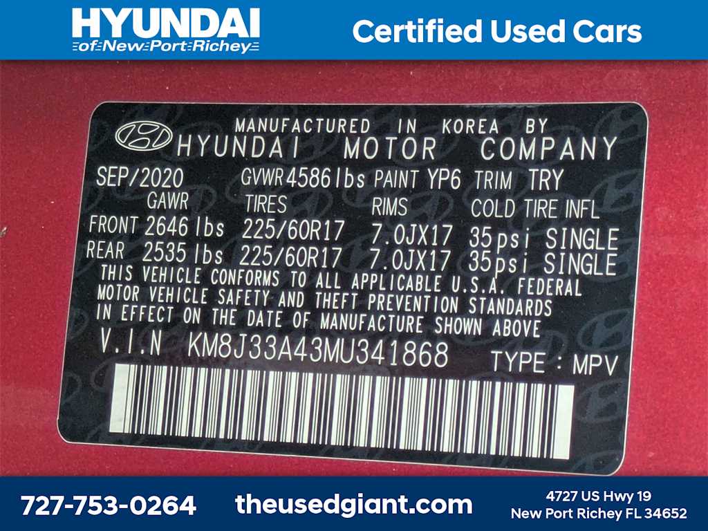 Thumbnail: 2021 Hyundai Tucson - 33