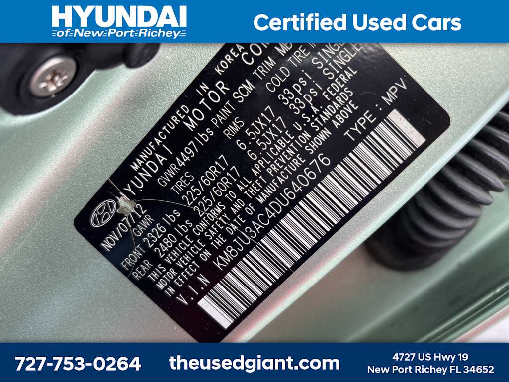 Thumbnail: 2013 Hyundai Tucson - 12
