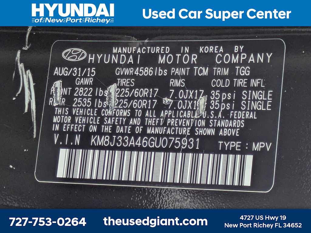 Thumbnail: 2016 Hyundai Tucson - 31