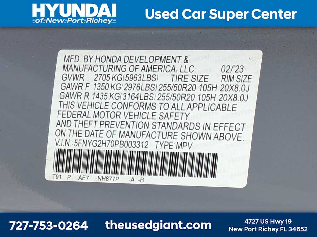 Thumbnail: 2023 Honda Pilot - 48